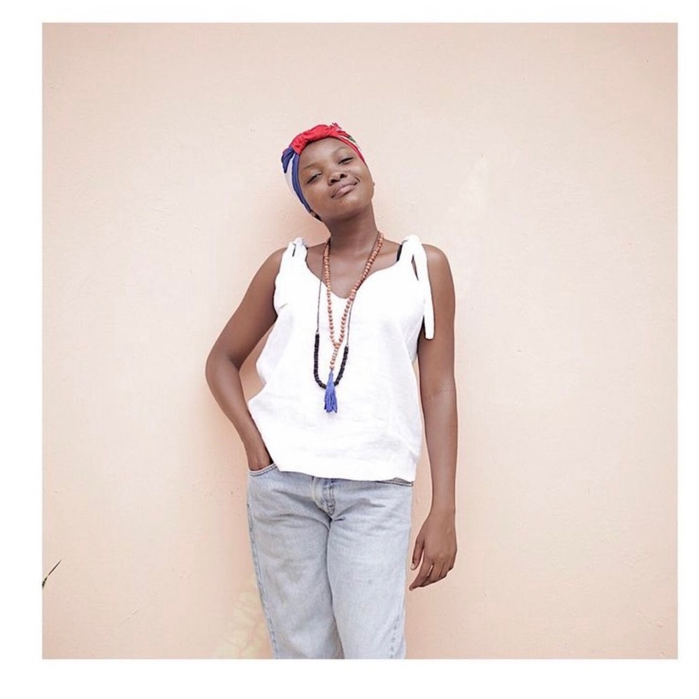 Haiti Design Co Ivory Tank